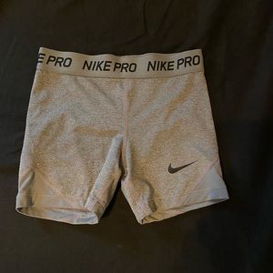 Grey Nike Pros , Very Comfy!